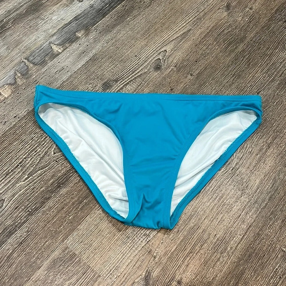 Michael Michael Kors Bikini Bottom Deep Turquoise Swimsuit Cruise Pool Sz XS - Picture 2 of 6